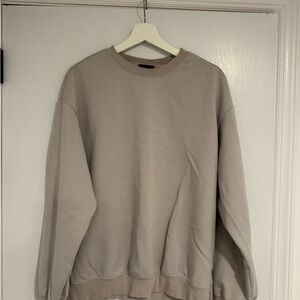 H&M Men's Taupe Crewneck Sweater